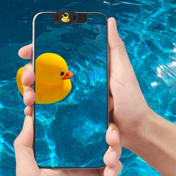 Veekyvicky Laptop Camera Cover Slide Webcam Cover for Privacy Fits for Mini PC, PC, Surface, Tablet, Desktop Computer, Smart phone - 3 Packs, Cool Duck