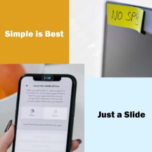 Veekyvicky Laptop Camera Cover Slide Webcam Cover for Privacy Fits for Mini PC, PC, Surface, Tablet, Desktop Computer, Smart phone - 3 Packs, Cool Duck