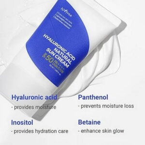 Vegan Watery Sun Gel SPF50 + PA+++ Hyaluronic Acid for All Skin Type