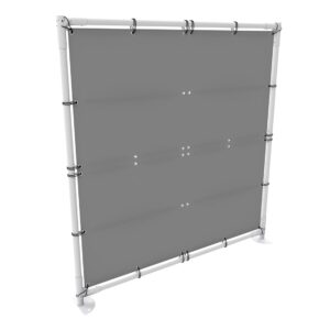 Versare POP Wall - Personal Outdoor Privacy Partition - Configurable Privacy Wall - Outdoor Modular Wind Screen