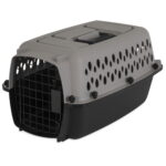 Vibrant Life Pet Kennel 19" X-Small Plastic Dog Crate Portable Carrier for Pets up to 10 lbs