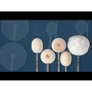 Vic Firth VicKick Bass Drum Beater Radial Head Hard Maple