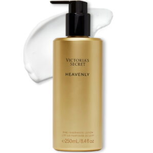 Victoria's Secret Heavenly Fragrance Body Lotion, Notes of Gold Musk, Vanilla Sandalwood & White Jasmine (8.4 oz)