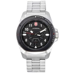 Victorinox Journey 1884 Black Dial Quartz 200M Men's Watch 242009