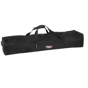 VidPro Zippered Carrying Case with Shoulder Strap and Carry Handle for Scopes Tripods and Light Stands and Other Equipment