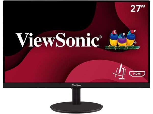 ViewSonic 27" 75 Hz MVA FHD Monitor 5 ms 1920 x 1080 D-Sub, HDMI Flat Panel VA2747-MHJ ViewSonic 27" 75 Hz MVA FHD Monitor 5 ms 1920 x 1080 D-Sub, HDMI Flat Panel VA2747-MHJ