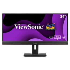 ViewSonic 34" 100 Hz IPS UWQHD Gaming Monitor 5 ms (Typical GTG) Flat Panel VG3456a