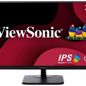 ViewSonic VA2256-MHD 22 Inch IPS 1080p Monitor with Ultra-Thin Bezels, HDMI, DisplayPort and VGA Inputs for Home and Office