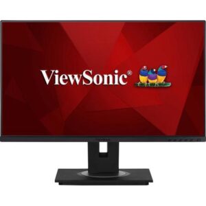 ViewSonic VG2455 24 Inch IPS 1080p Monitor with USB 3.1 Type C HDMI DisplayPort VGA and 40 Degree Tilt Ergonomics for Home and Office