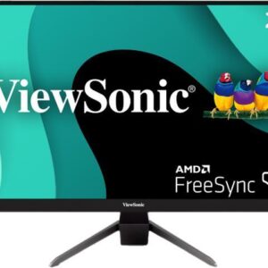 ViewSonic VX2767-MHD 27 Inch 1080p Gaming Monitor with 75Hz, 1ms, Ultra-Thin Bezels, FreeSync, Eye Care, HDMI, VGA, and DP