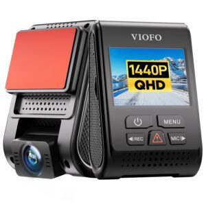 VIOFO A119 V3 Dash Cam 2K, GPS, True HDR, Buffered Parking Mode 24h, 2560x1660P Quad HD+ Car Dash Camera, Ultra Clear Night Vision, 140 Deg Wide Angle, Motion Detection,...
