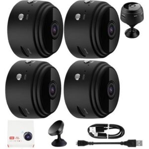 Vista Focus Magnetic Mini Security Camera, 2024 New Vistafocus Security Camera 360, Mini Camera Wireless WiFi, Mini 1080p HD Wireless Magnetic