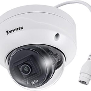 Vivotek FD9380-HF2 5 Megapixel HD Network Camera - Dome - 98.43 ft - H.264, H.265, MJPEG - 2560 x 1920 Fixed Lens - CMOS - Wall Mount, Ceiling Mount