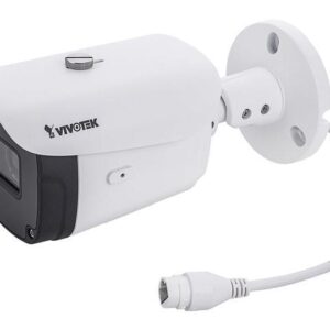 "Vivotek IB9388-HT 5 Megapixel Network Camera - Bullet - 98.43 ft Night Vision - H.265, H.264, Motion JPEG - 2560 x 1920 - 4.3x Optical - CMOS - Pole