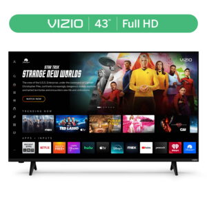 VIZIO 43” Class Full HD 1080p LED Smart TV (VFD43M-0804)