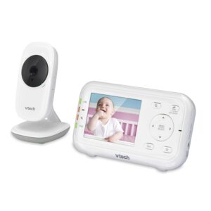 VTech VM3252 Digital Audio/Video Baby Monitor with Temperature Sensor