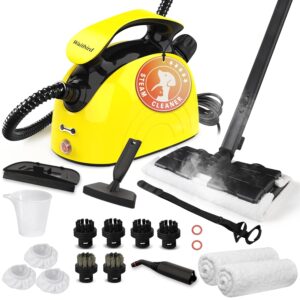 Waitbird Steam Cleaner, Multipurpose Powerful Steamer with 21 Accessories, Portable Handheld Steam Mop with 38OZ Tank, Natural Cleaning for Home Use, Floor, Grout, Tile, Couch,...