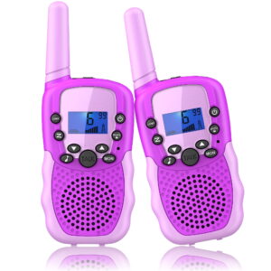 Walkie Talkies for Kids, Wishouse Two Way Radio Toy Birthday, Christmas and Easter Gifts for 3-12 Year Old Boys