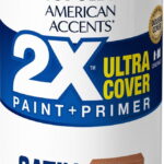 Warm Caramel, Rust-Oleum American Accents 2X Ultra Cover Satin Spray Paint- 12 oz