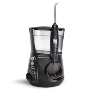 Waterpik Aquarius Water Flosser Professional For Teeth, Gums, Braces, Dental Care, Electric Power With 10 Settings, 7 Tips For Multiple Users And