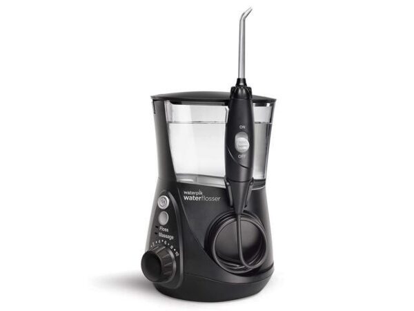 Waterpik Aquarius Water Flosser Professional For Teeth, Gums, Braces, Dental Care, Electric Power With 10 Settings, 7 Tips For Multiple Users And Waterpik Aquarius Water Flosser Professional For Teeth, Gums, Braces, Dental Care, Electric Power With 10 Settings, 7 Tips For Multiple Users And