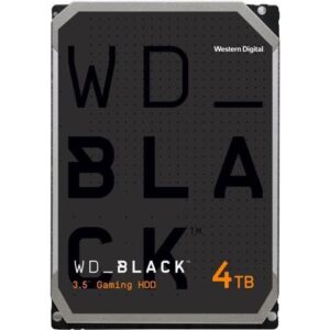 WD Black 4TB Performance Desktop Hard Disk Drive - 7200 RPM 256MB Cache SATA 6.0Gb/s 3.5" Hard Drives Bare Drive - WD4006FZBX