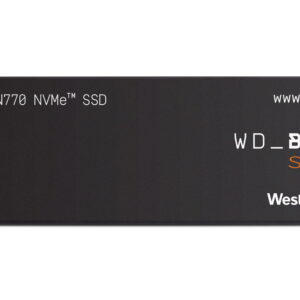 WD_BLACK 500GB SN770 NVMe SSD Internal Gaming Solid State Drive - PCIe Gen4 , M.2 2280, Up to 5,150MB/s - WDBBDL5000ANC-WRWM