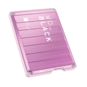 WD_BLACK 6TB P10 Game Drive USB 3.2 Gen 1, 2.5" Portable External Hard Drive HDD, Compatible with Playstation, Xbox, PC, & Mac, Pink - WDBZ7D0060BPK-WESN