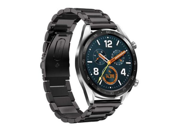 Werleo Compatible Huawei Watch GT Band 22mm Adjustable Classic Wristband Bracelet Stainless Steel Band for Compatible Huawei Watch GT Sport / Classic Werleo Compatible Huawei Watch GT Band 22mm Adjustable Classic Wristband Bracelet Stainless Steel Band for Compatible Huawei Watch GT Sport / Classic
