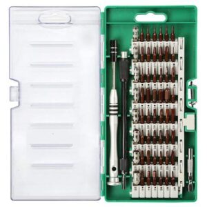 Werleo Precision Screwdriver Set 60 in 1 Magnetic Driver Kit with 56 Mini Multi Bit Sets Professional Repair Tool Kit for Iphone Ipad Macbook PC