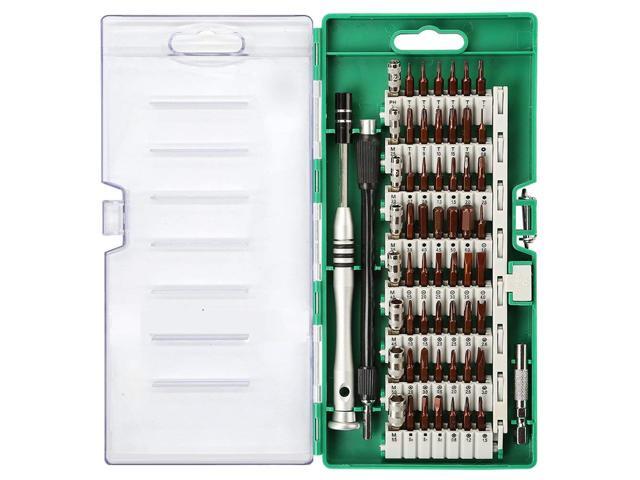 Werleo Precision Screwdriver Set 60 in 1 Magnetic Driver Kit with 56 Mini Multi Bit Sets Professional Repair Tool Kit for Iphone Ipad Macbook PC