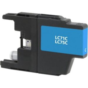 West Point Ink Cartridge - Alternative for Brother (LC-1240C, LC-71C, LC-75C) - Cyan