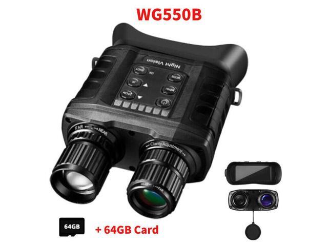 WG550B 1080P Night Vision Binoculars 4X Digital Zoom 20X Optical Zoom Telescope