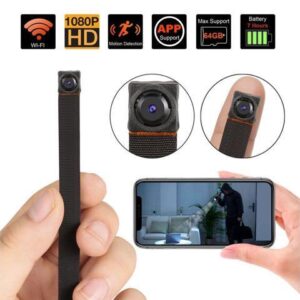WiFi Camera, Nanny Cam Wireless Security Camera Motion Detection Remote View for iPhone/Android Device Home Surveillance Video Recorder