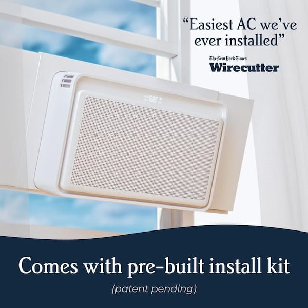 Windmill 10,000 BTU 115-Volts QUIET Smart Inverter Window Air Conditioner, Wi-Fi/Remote, #1 Install, up to 450 sq ft. Energy Star 10W2Wi