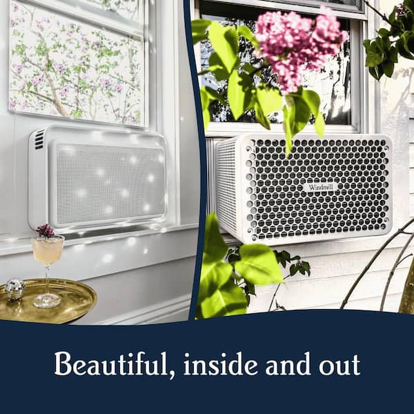 Windmill 10,000 BTU 115-Volts QUIET Smart Inverter Window Air Conditioner, Wi-Fi/Remote, #1 Install, up to 450 sq ft. Energy Star 10W2Wi