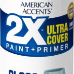 Winter Gray, Rust-Oleum American Accents 2X Ultra Cover Gloss Spray Paint- 12 oz