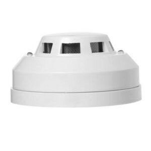 Wired Photoelectric Smoke Detector High Sensitive Smoke Alarm Sensor Fire Alert Protection Anti Burning Connect to Wired Zone For