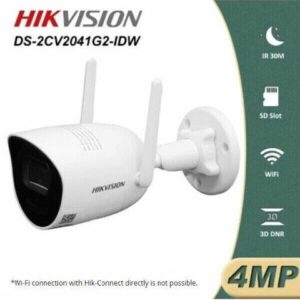 Wireless 4MP Wifi Camera 2-Way Audio EXIR Bullet DS-2CV2041G2-IDW 4mm Lens