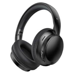 Wireless Bluetooth Headphones 5.4, 40H Playtime with 3 EQ Modes, 4 Micrs ENC Noise Cancelling for Clear Calls, Bass Boosted by 85%, Comfort Fit, Over Ear Headphones for Travel...
