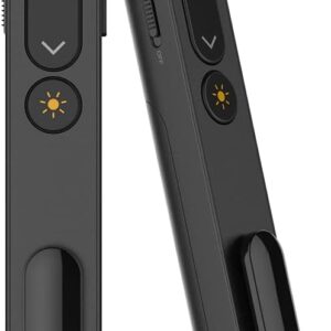 Wireless Presenter, 2.4GHz USB Control Presentation PPT PowerPoint Clicker for Keynote, Laptop, Google Slides - Support Hyperlink and Volume Control（1pcs）