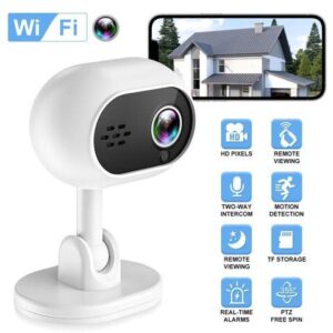 Wireless WiFi Camera Home Security Protection Cam Mini Infrared Night Vision PTZ Camera Motion Detection Surveillance Camera