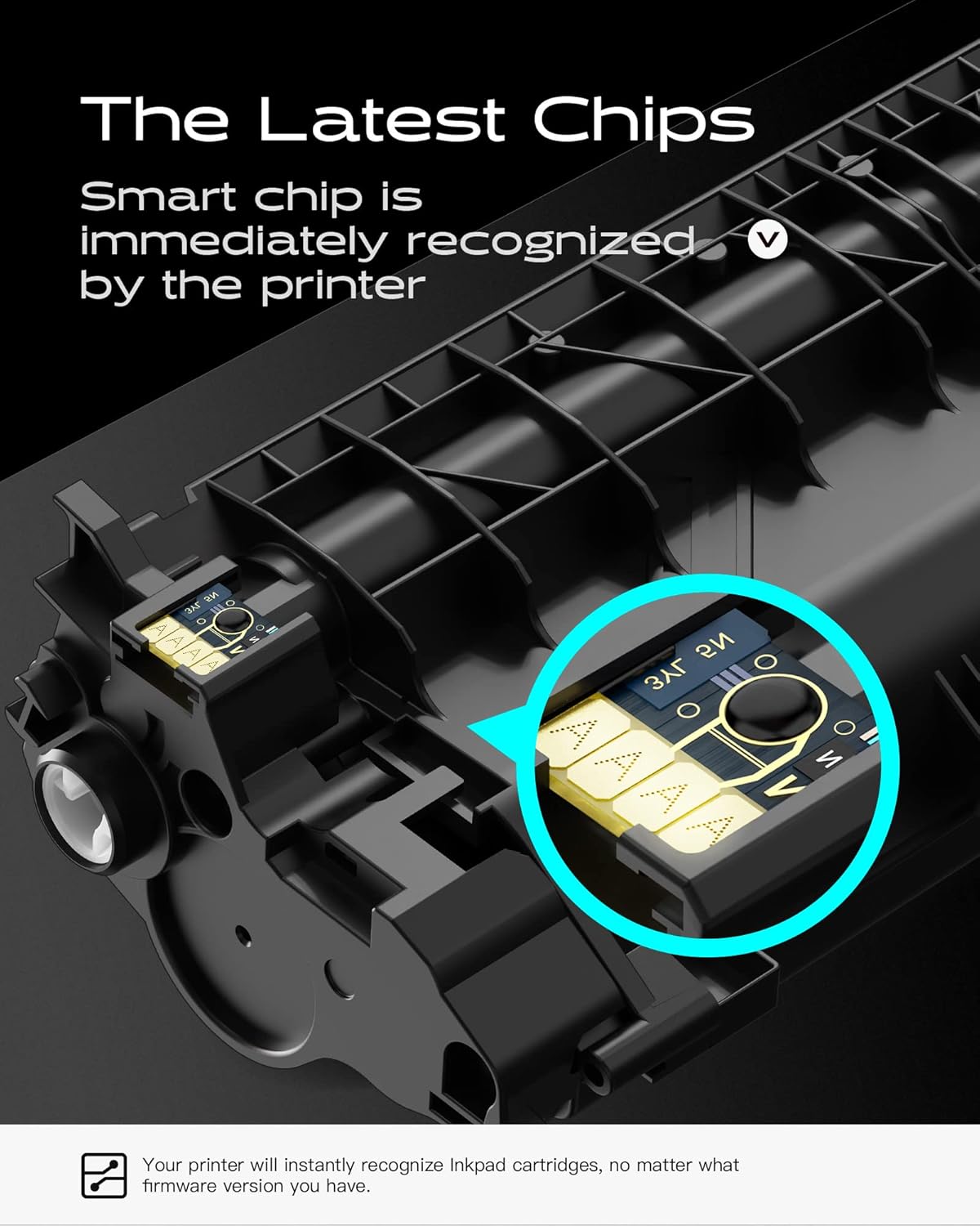 [with Chip] TN760 2PK Toner Cartridge Replacement for Brother High Yield TN-760 TN730 Toners| Compatible with DCP-L2550DW HL-L2350DW HL-L2370DW HL-L2390DW HL-L2395DW MFC-L2750DW