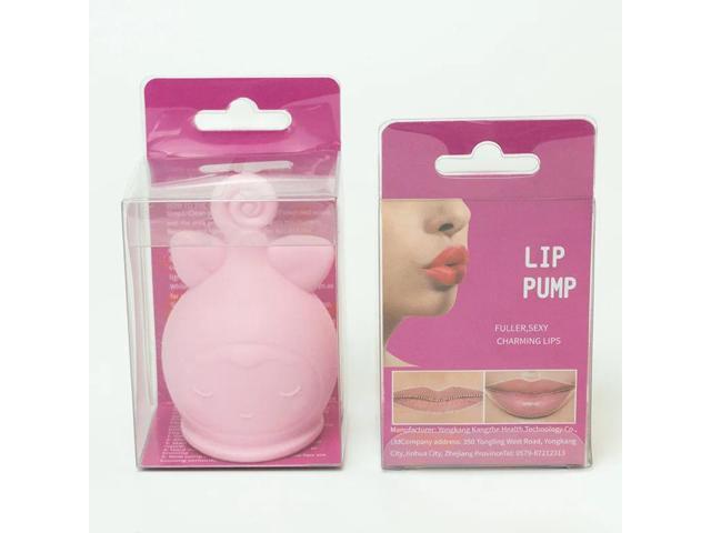 Women Sexy Full Lip Plumper Enhancer Lips Silicone Pout Tools Mouth Fish Natural Labium Plump Shape Tool Lip Muscle Exercise