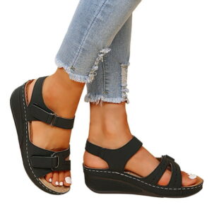 Women's Sandals Shoes for Women Sandals Casual Beach Shoes Fashion Versatile Breathable Sandals