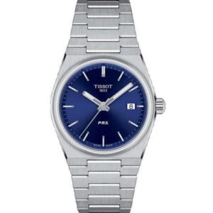 Women's Tissot 1853 PRX Elegant Swiss 35mm Blue Dial Watch T1372101104100