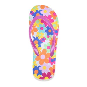 Wonder Nation Girl Printed Flip Flop Sandals