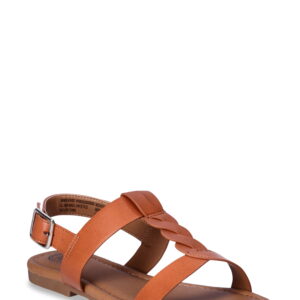 Wonder Nation Little Girls and Big Girls Braid Sandals