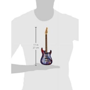 Woodrow Guitars NBA 10 Inch Mini Guitar Collectible Los Angeles Clippers