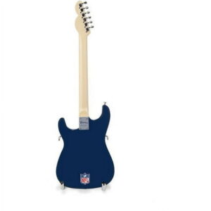 Woodrow Guitars NFL 10-In Mini Guitar Collectible New England Patriots
